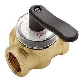 HRB3 - 065Z0409 üç yollu vana PN10 DN40 KVS 25 Dişli