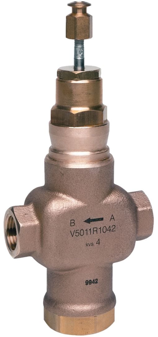 V5011R1042 iki yollu vana PN16 DN15  KVS 4 Dişli