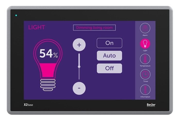 X2 base 10 - F2 Dokunmatik HMI Panel 10.1''
