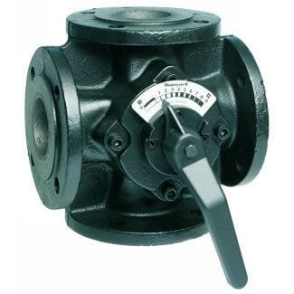 ZR200FA dört yollu vana PN6 DN200 KVS 630 Flanşlı