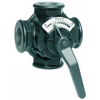 ZR20MA dört yollu vana PN6 DN20 KVS 6.3 Dişli