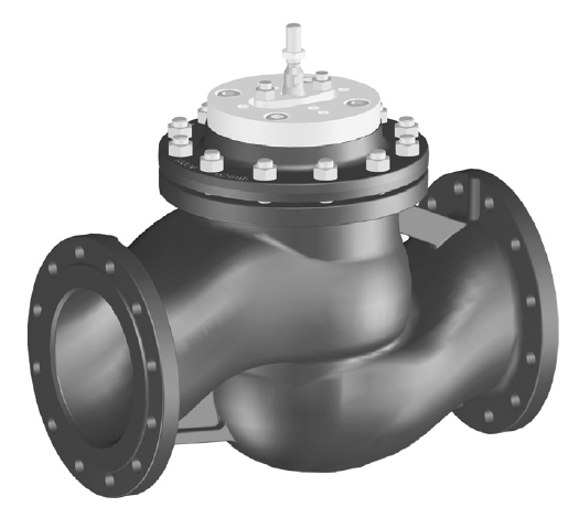 H6200W630-S7 iki yollu vana PN16 DN200 KVS 630 Flanşlı