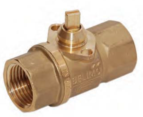 C220Q-K iki yollu Fan Coil Vanası PN16 DN20 G3/4'' KVS 8 - Oransal Kontrol