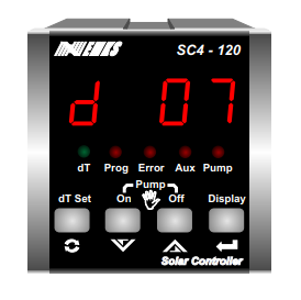 SC4-100 Güneş Paneli için Diferansiyel Termostat